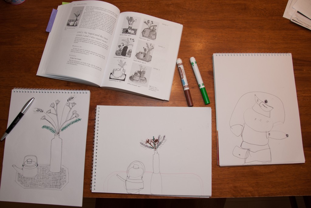 Drawing With (My) Children Lesson 3: Still Life - www.learningmama.com
