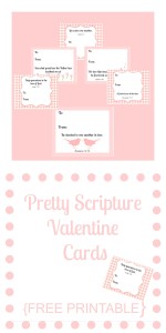 Pretty Scripture Valentine Cards {FREE PRINTABLE}