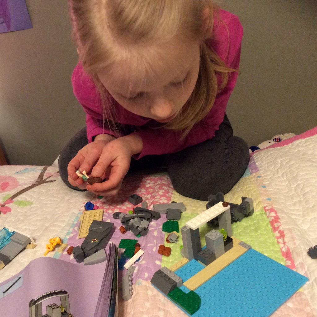 A Day in the Life of this Learning Mama - LEGO with my girl!