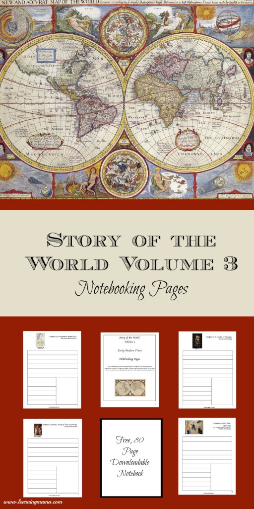 Story of the World Volume 3 Notebooking Pages. Free, downloadable notebooking pages for SOTW 3: Early Modern Times