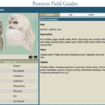 Peterson's Field Guide app for nature study
