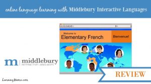 Middlebury Interactive Languages Elementary French Review - online language learning for your homeschool