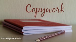 Copywork... a simple yet effective tool for building strong writers in the early years