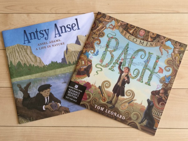 Picture Books for Music & Art Appreciation. Antsy Ansel & Becoming Bach {Raincoast Books Reviews}