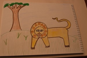 Drawing with (My) Children: Lesson 2 Lions! - www.learningmama.com