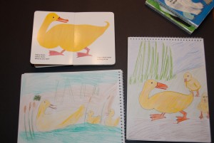 Using Eric Carle's Brown Bear for drawing inspiration! - www.learningmama.com