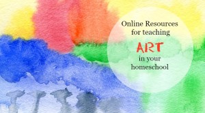 Top 5 websites for free resources for teaching art in your homeschool