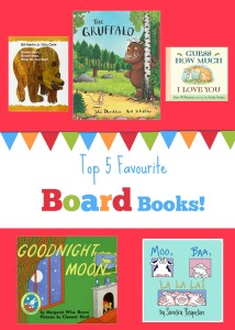 Our Top 5 Favourite Board Books!