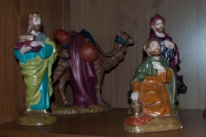 Gran's hand painted Nativity Set - an important Christmas tradition