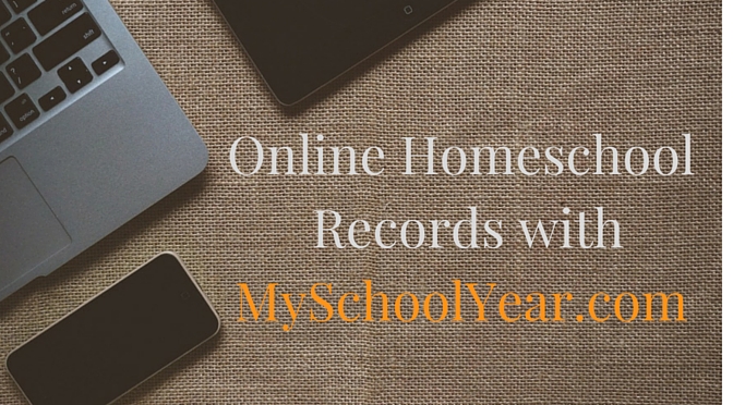 Online Homeschool Records with My School Year {Review}