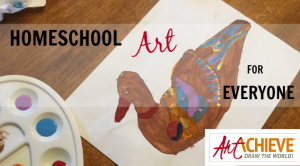 Homeschool Art for Everyone! All skill levels, no experience necessary! {ArtAchieve Review}