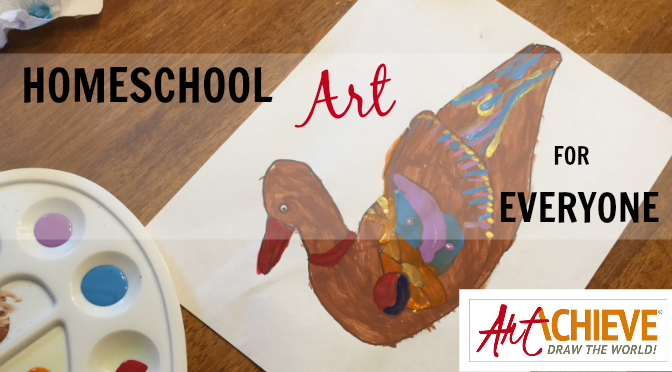 Homeschool Art for Everyone {ArtAchieve Review}