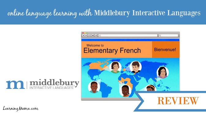 Middlebury Interactive Languages – Elementary French {Review}