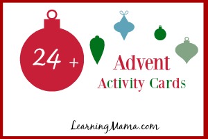 24+ Advent Activity Cards {FREE Printable}