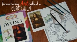 Homeschooling Art Without a Curriculum