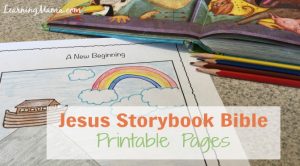 Jesus Storybook Bible Printable Pages