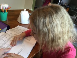 A Day in the Life of a Homeschooler - 1:1 time with mom