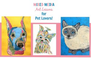 Playful Pet Portraits Mixed Media Course Review