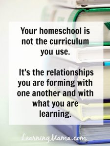 5 Reasons You Don't Need That Shiny New Curriculum - Your homeschool is not the curriculum you use