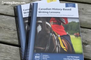 IEW's Canadian History-Based Writing Lessons Review