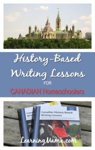 IEW's Canadian History-Based Writing Lessons - a Review
