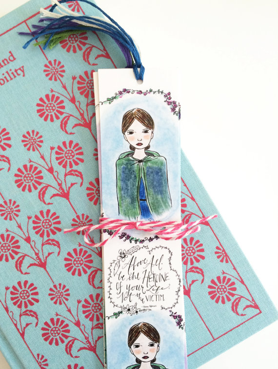 Literary bookmarks make ideal gifts for book lovers! 