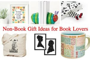 Non-Book Gift Ideas for Book Lovers #christmasgifts #giftideas #bookworm #booklover
