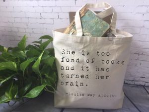 Non-Book Gift Ideas for Book Lovers - Book Tote!