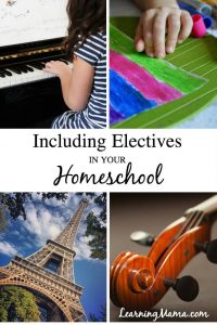 Including Electives in Your Homeschool for a Well Rounded Education