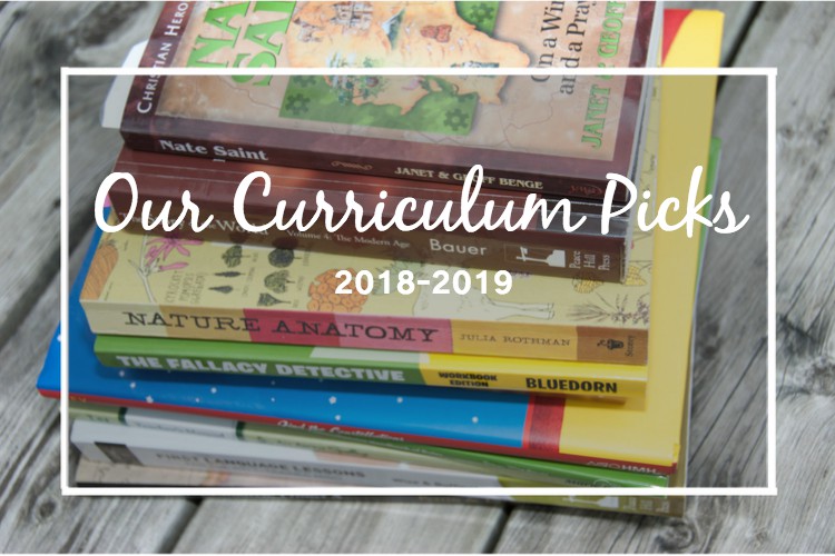 Our Relaxed Classical Homeschool Curriculum – 2018/2019 Picks!